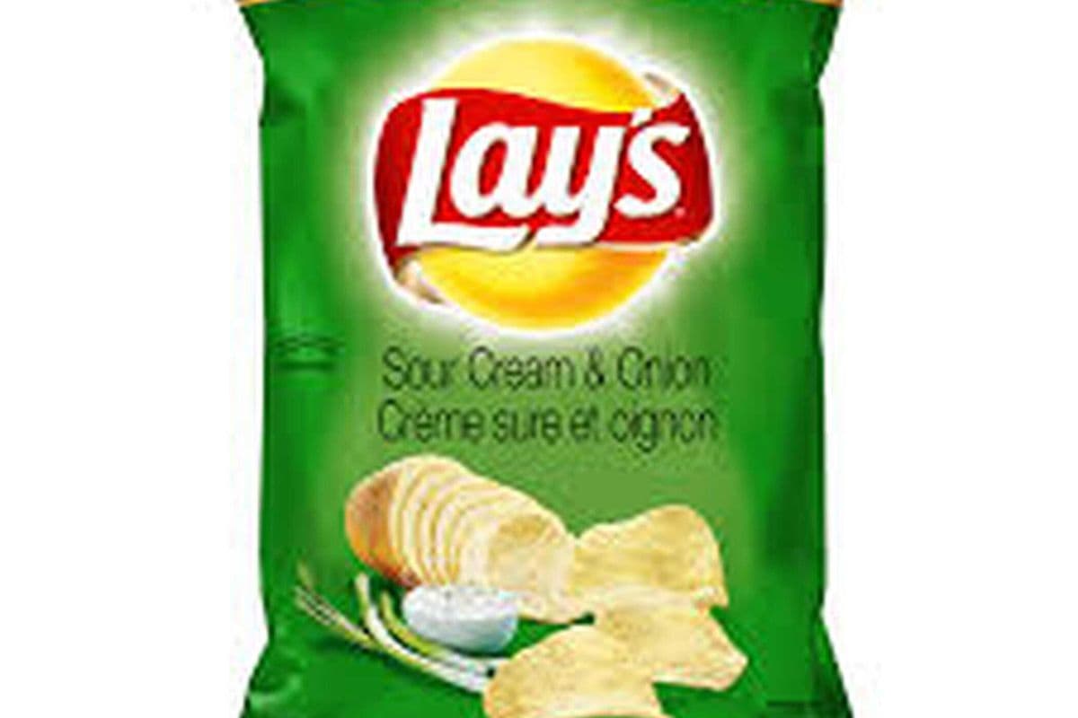 Lays Sour Cream & Onion - 235G (235G) (270 Cal)