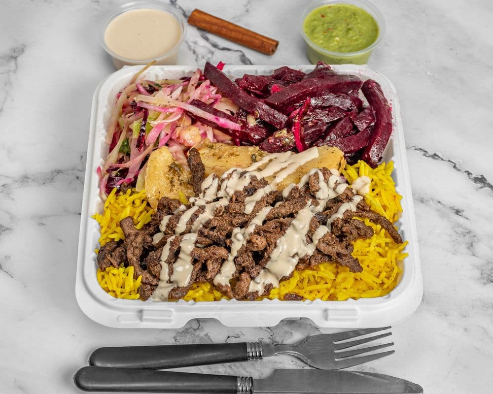 Beef Shawarma Plates