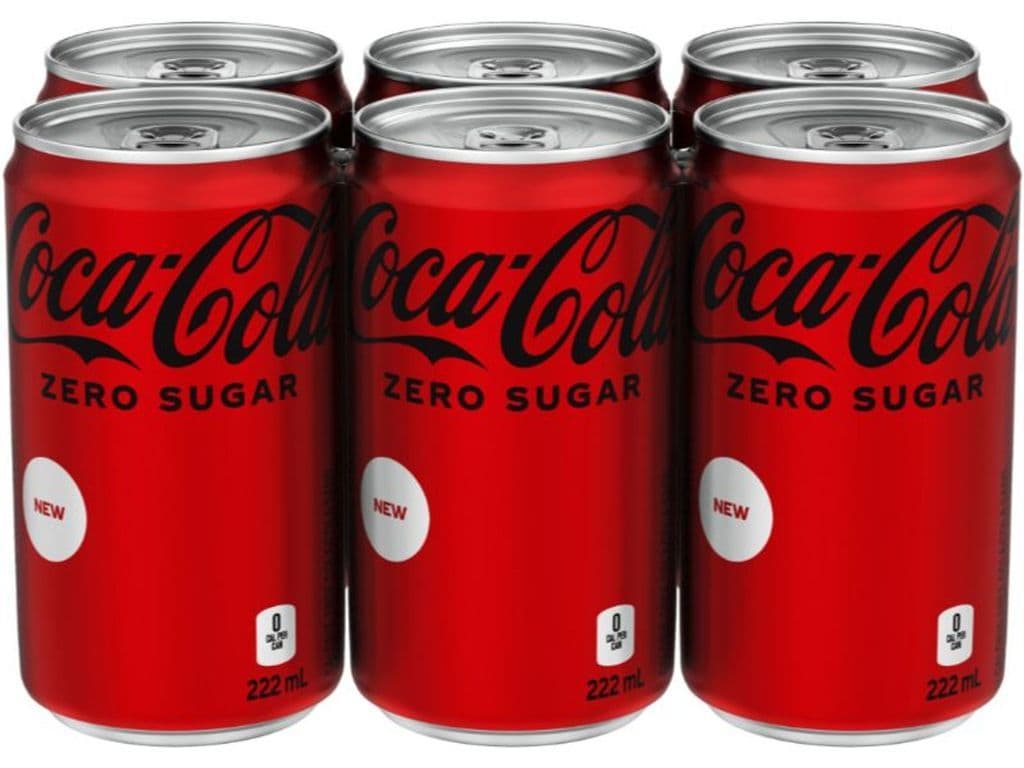 COCA COLA ZERO 6X222ML