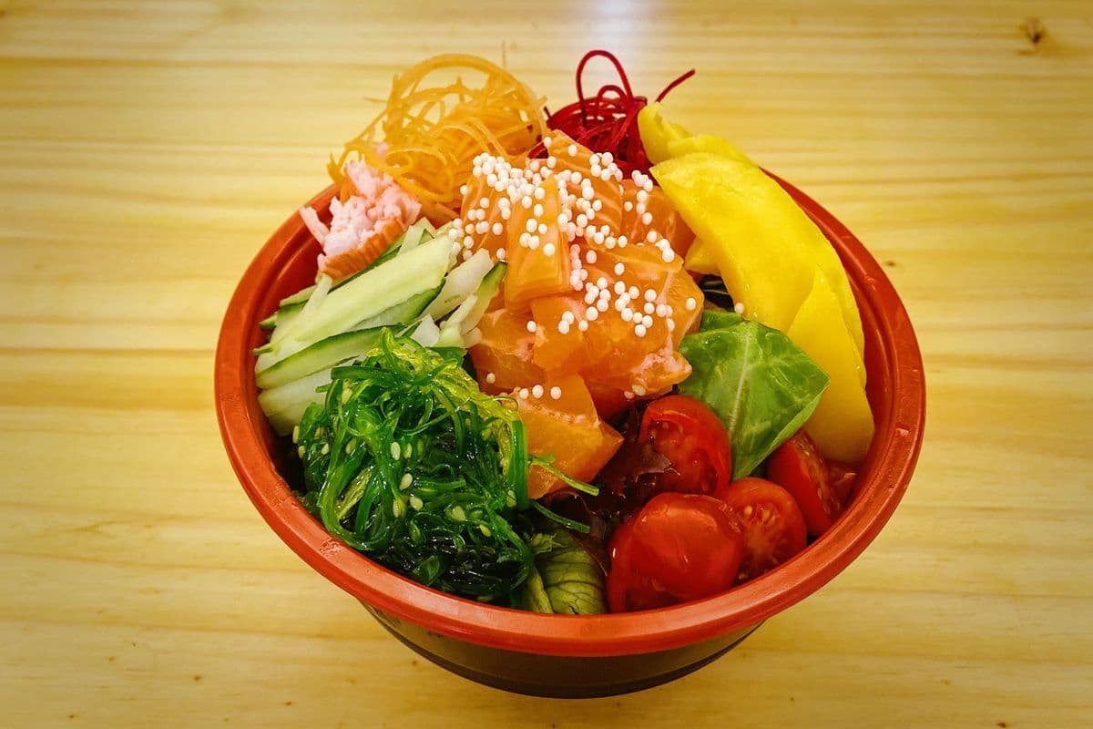 Yuzu Poke Salad