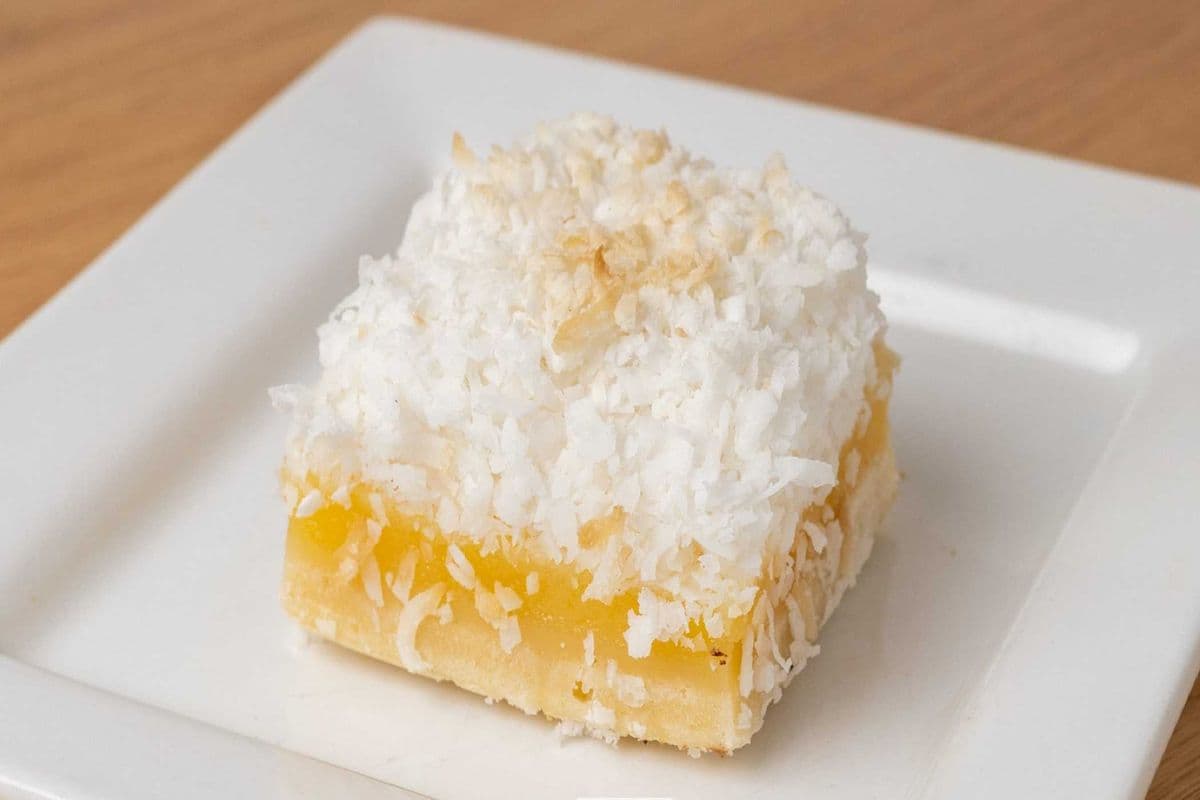 Lemon Coconut Bar