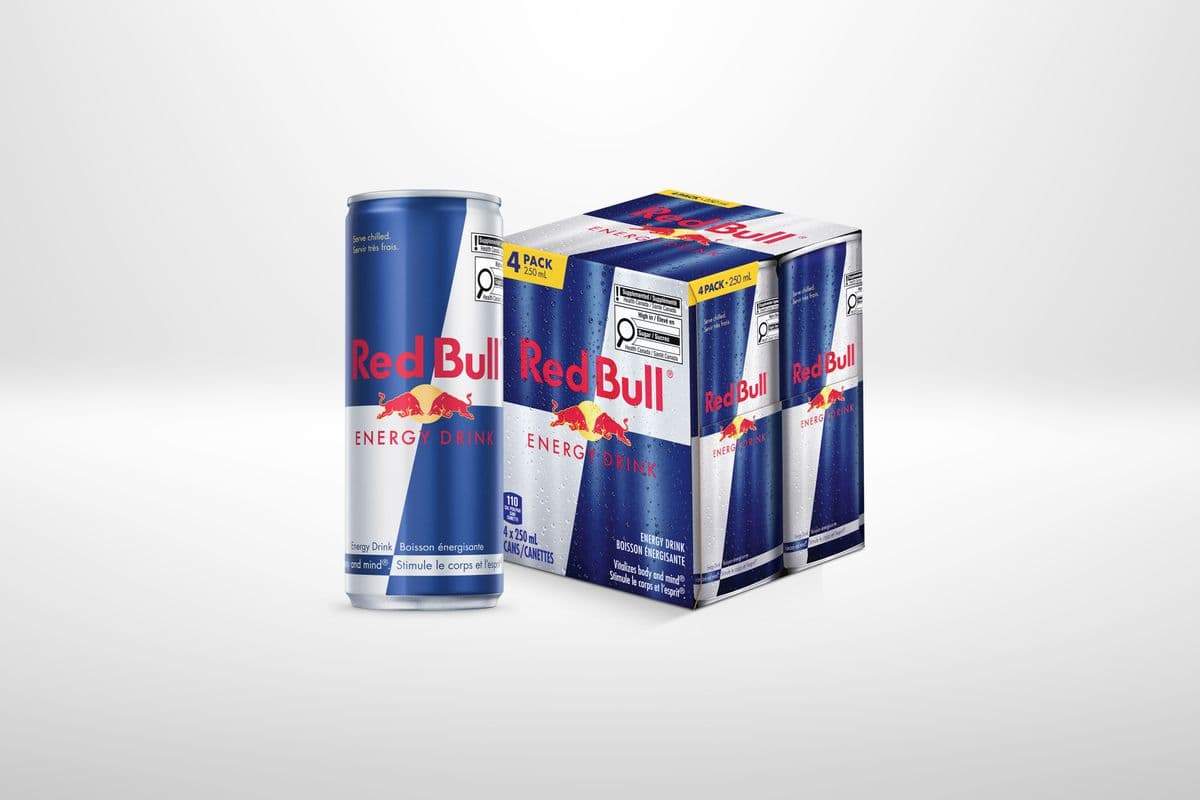 Red Bull Energy Drink 250 ml (4 Pack)