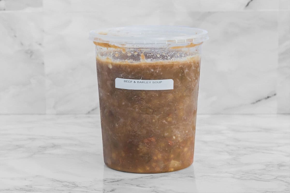 Frozen Beef and Barley