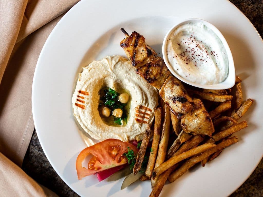 Chicken Shish Tawook Lunch Combo