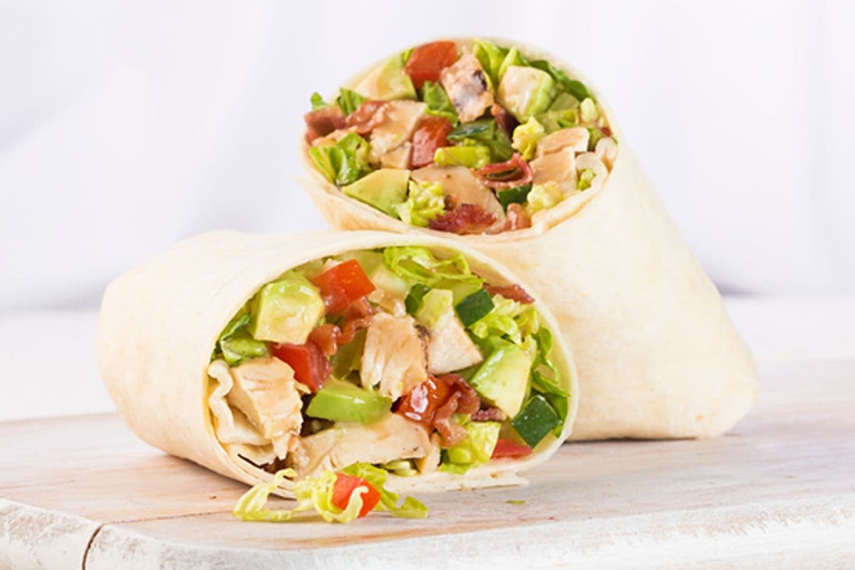 Chicken Bacon Avocado Wrap