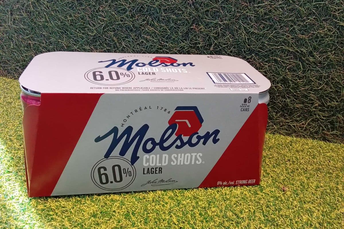 Molson Cold Shots (8 x 222 ml)