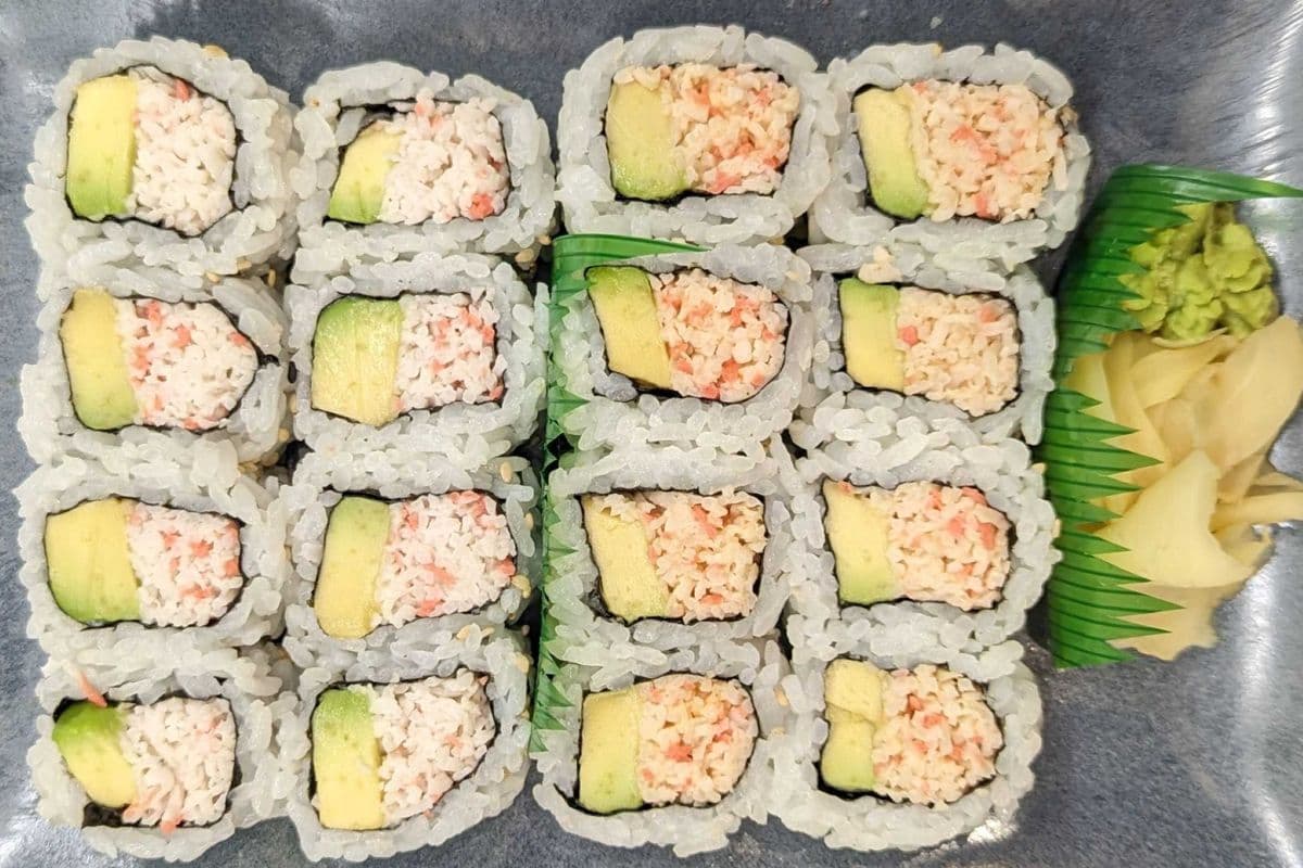 Crab Salad & Spicy Crab Salad Rolls