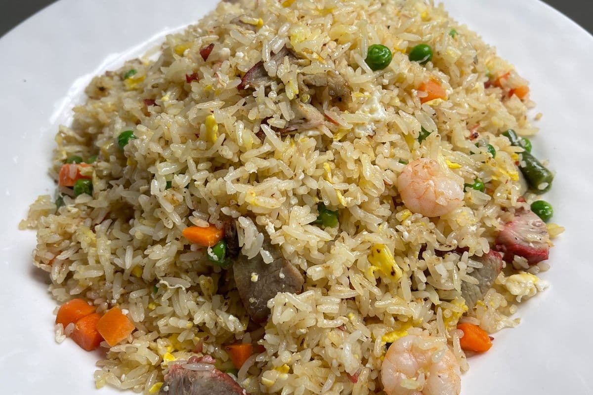 615. Special Fried RIce with BBQ Pork and Shrimp
