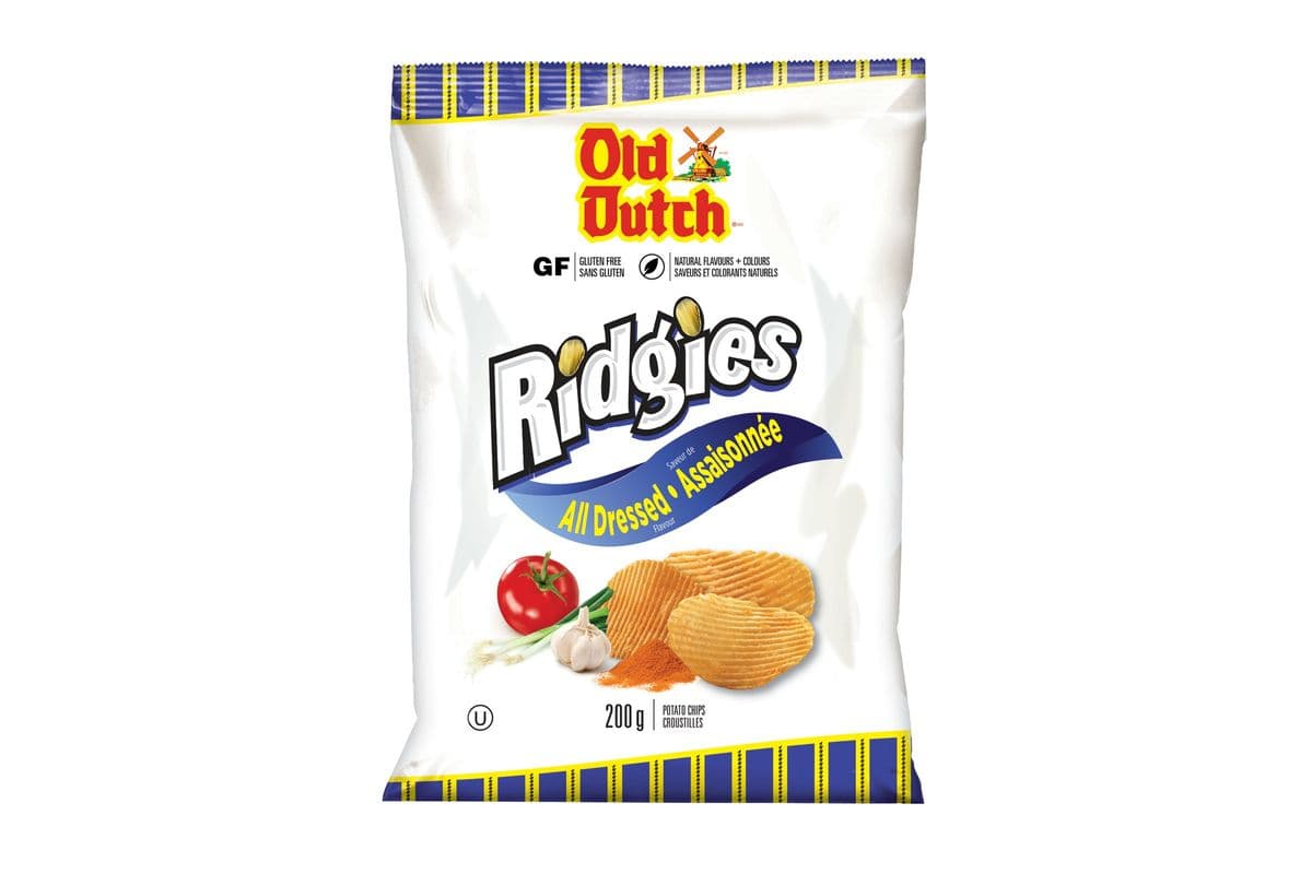 Old Dutch Ridgies Assaisonnees (200g) 77331 / Old Dutch Ridgies All Dressed (200g) 77331
