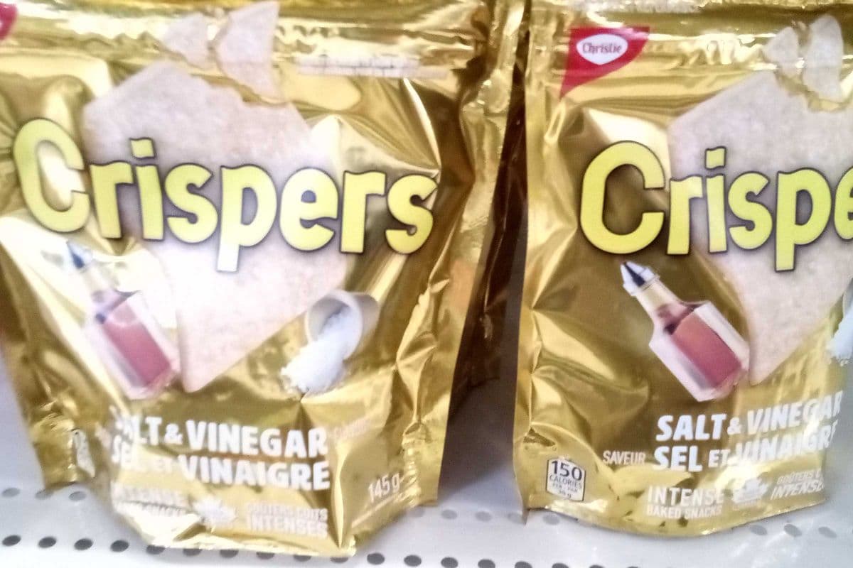 Crispers salt and vinegar (145 g)