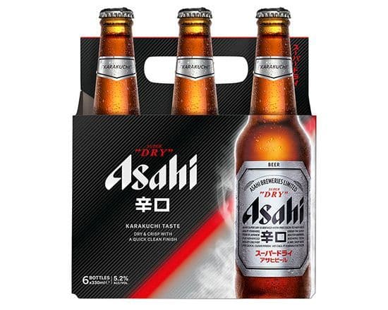 ASAHI SUPER DRY (6x330ML)