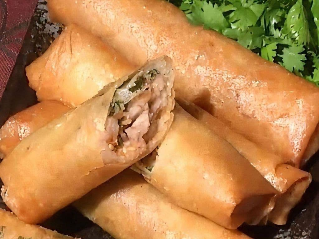 F01 Deep Fried Pork Spring Rolls (3 pcs)