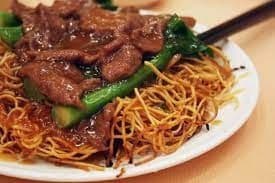Beef and Vegetable Chow Mein 時菜牛肉炒麵