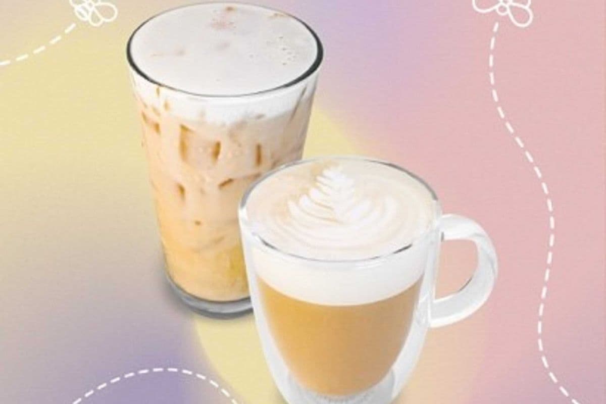 Honey Oat Hojicha Tea Latte
