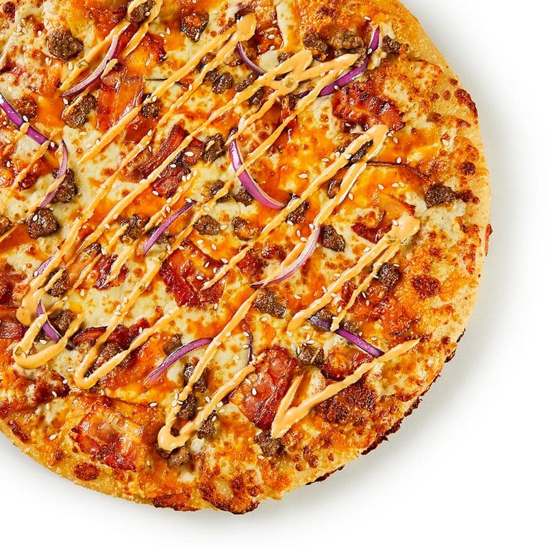 Grande 14" Pizza Hamburger au fromage