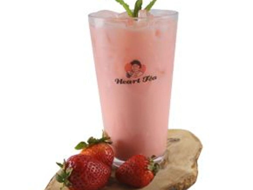 B12. Strawberry Milk Tea (Small) 草莓奶茶