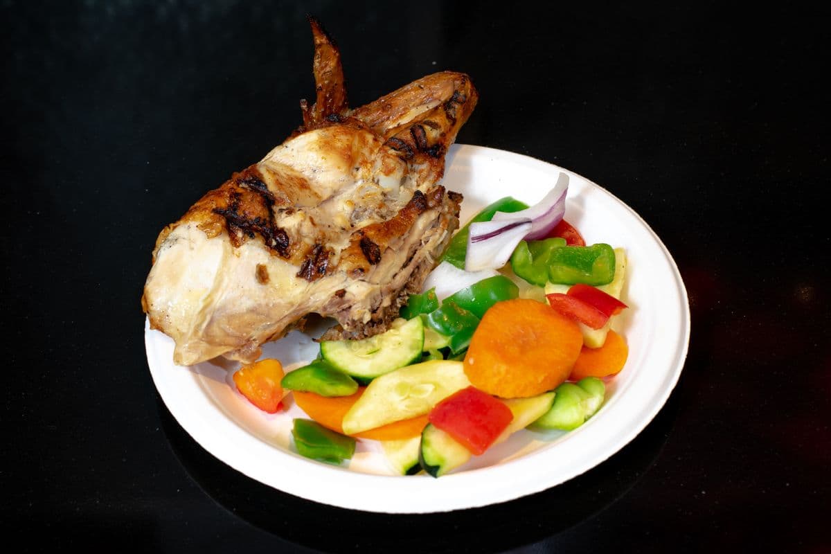 Quarter Chicken Breast with One Side