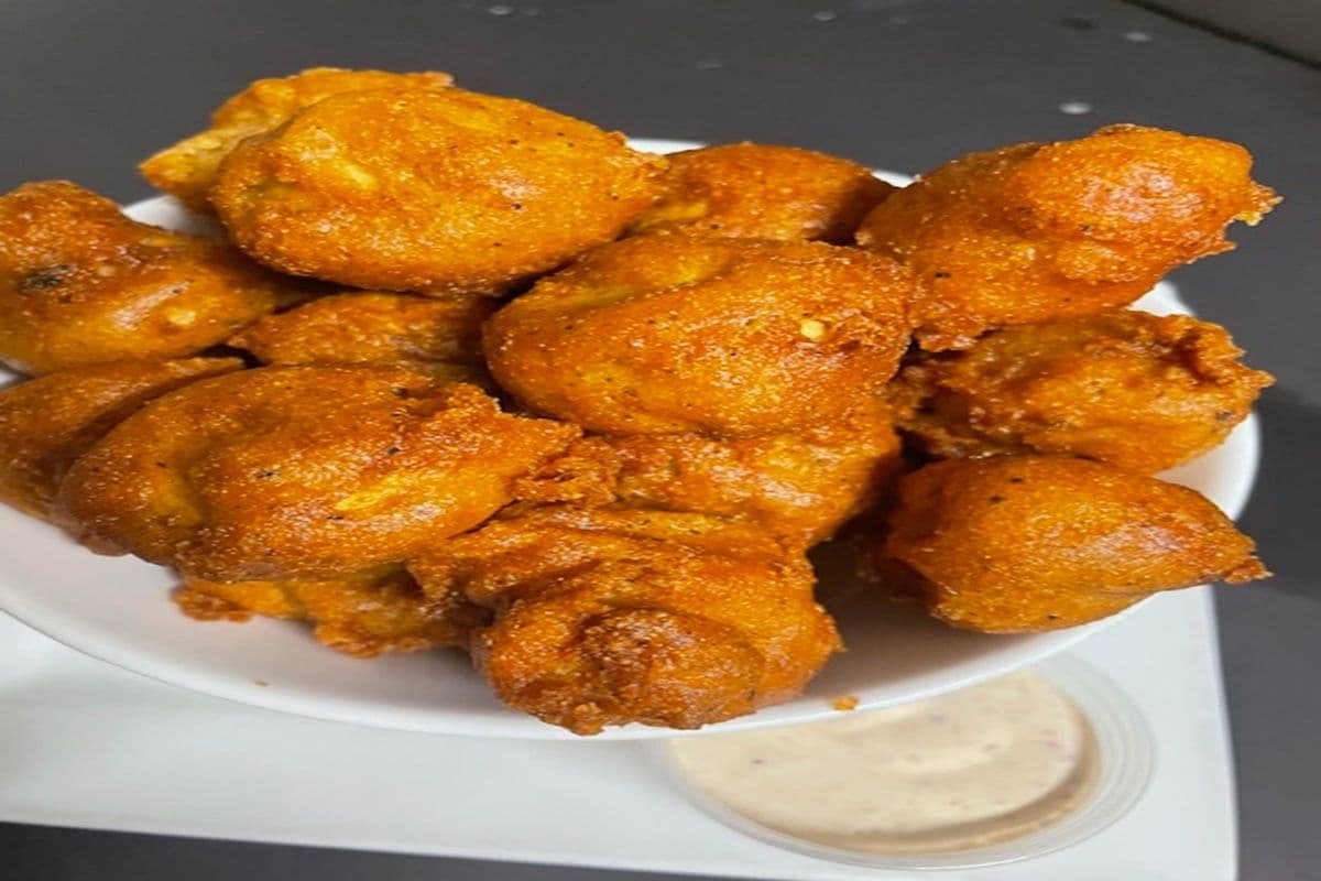 Signature Battered Mushroom Caps