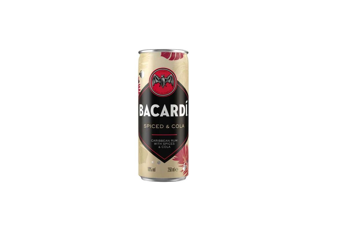 BACARDI SPICED & COLA (1 x 473ml)