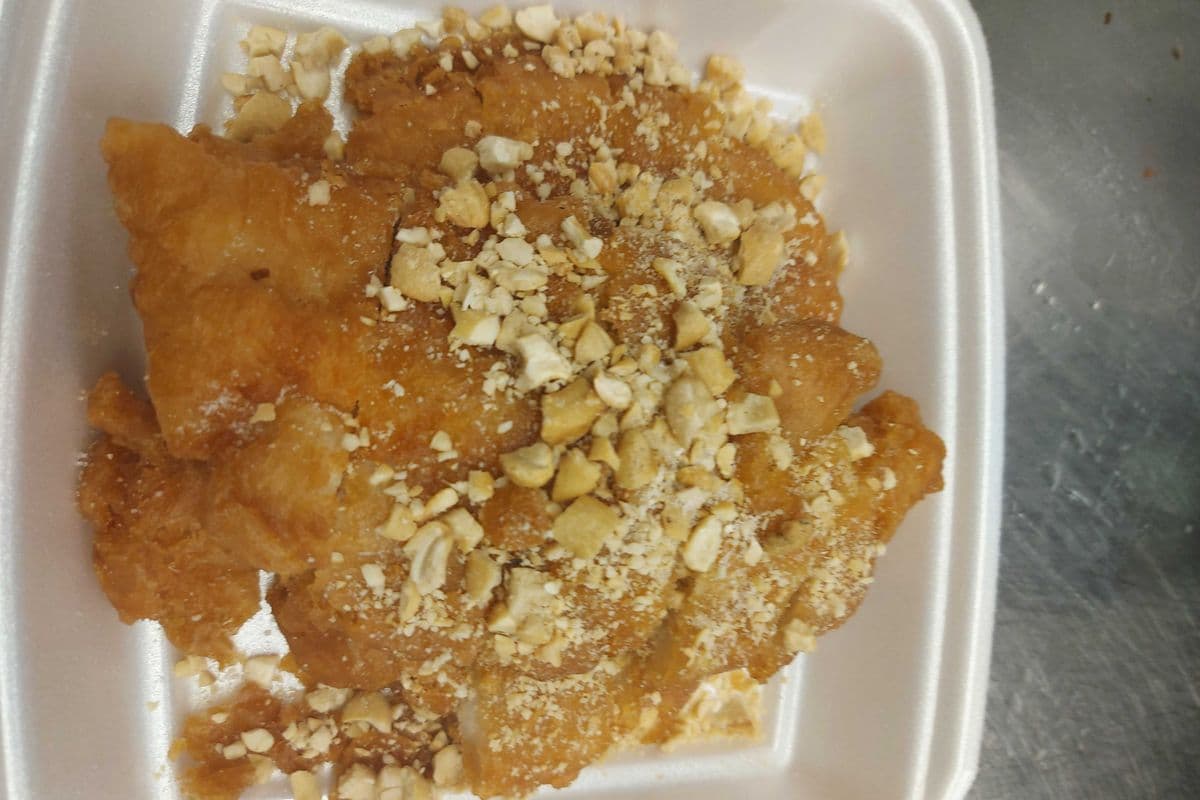 216. Breaded Almond Chicken