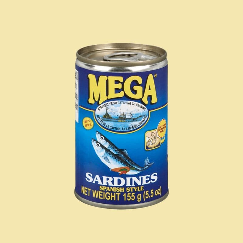 Mega Sardine Spanish Style Hot 155g
