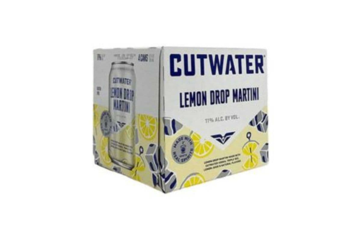 Cutwater Lemon Drop Martini (4 x 355ml)