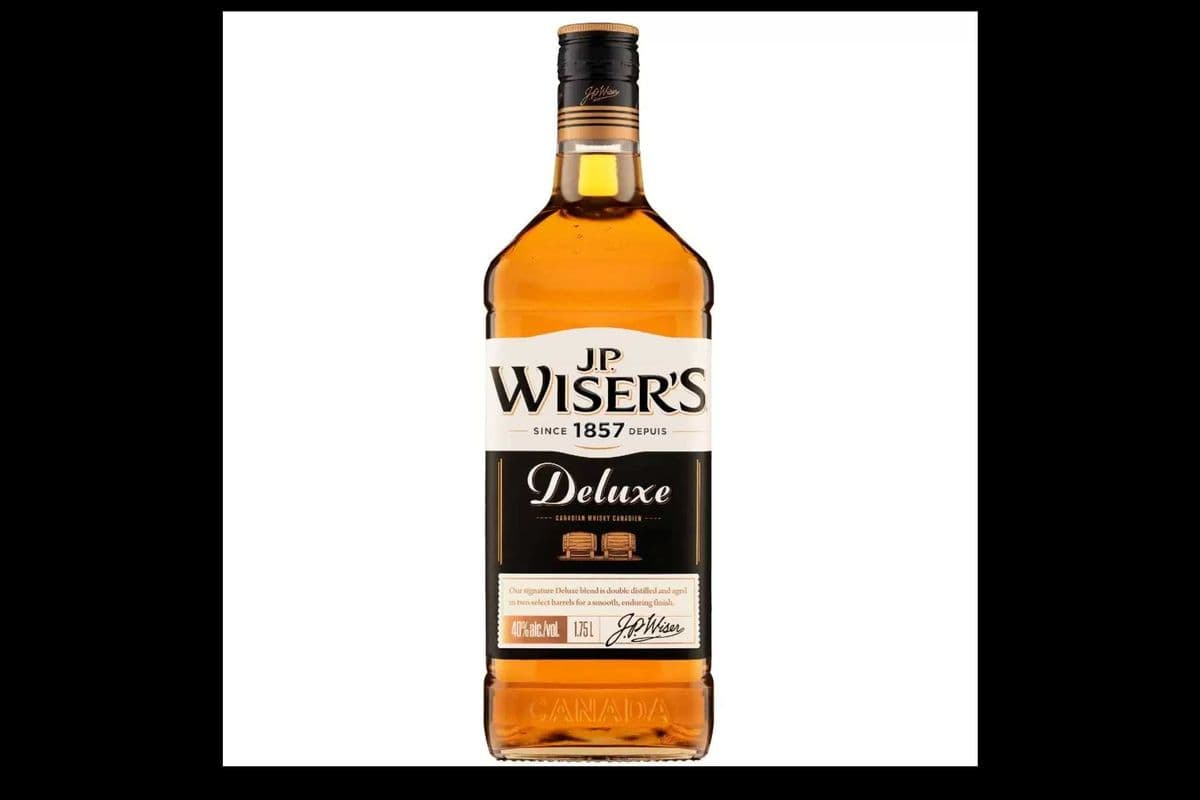 J.P. WISER'S DELUXE (1 x 1.75 LITRES) (1 x 1750ML)