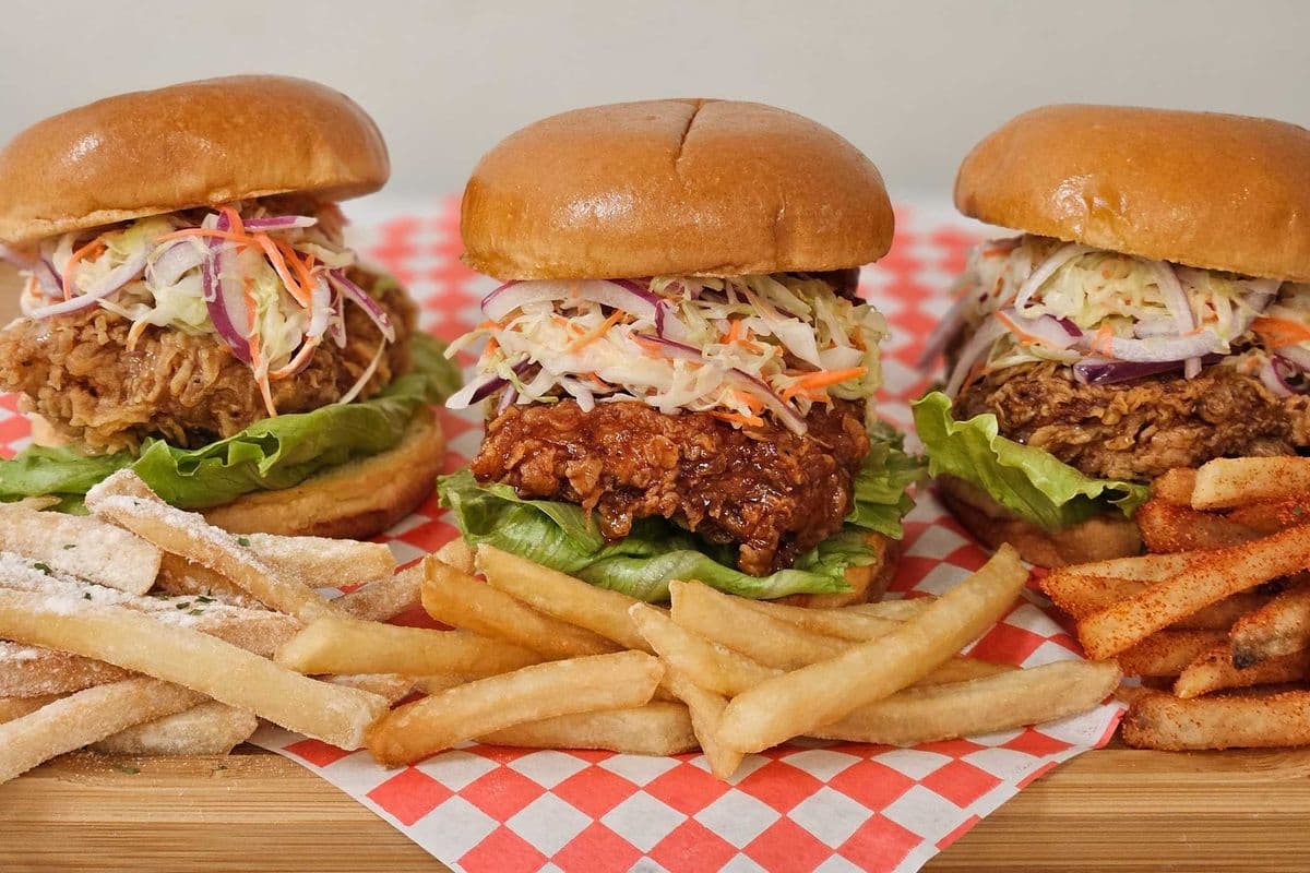 Original Chicken Burger & Original Fries