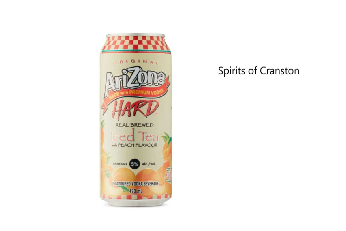 ARIZONA HARD PEACH ICED TEA (1 x 473ML)