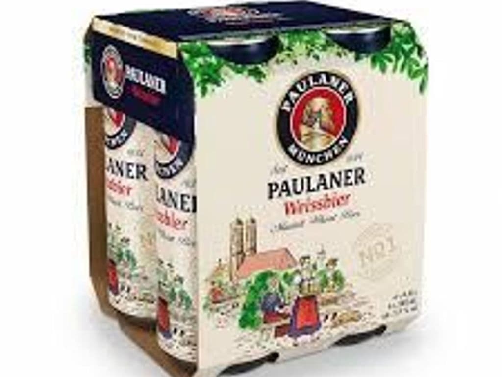 PAULANER HEFE-WEIZEN, 4 x 500ml