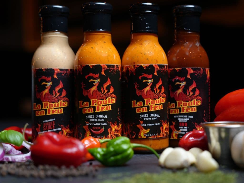 Sauce La Poule en Feu - Originale (Bouteille 354ml)