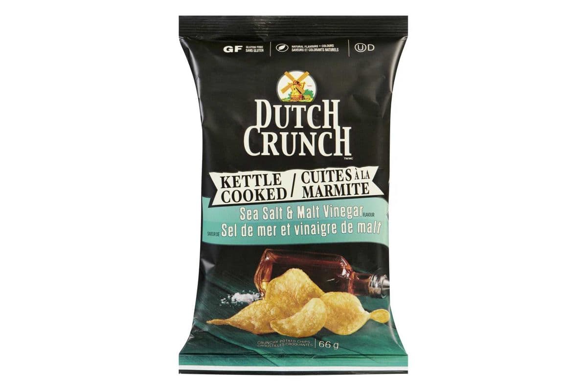 Dutch Crunch Sea Salt & Malt Vinegar (66 g)