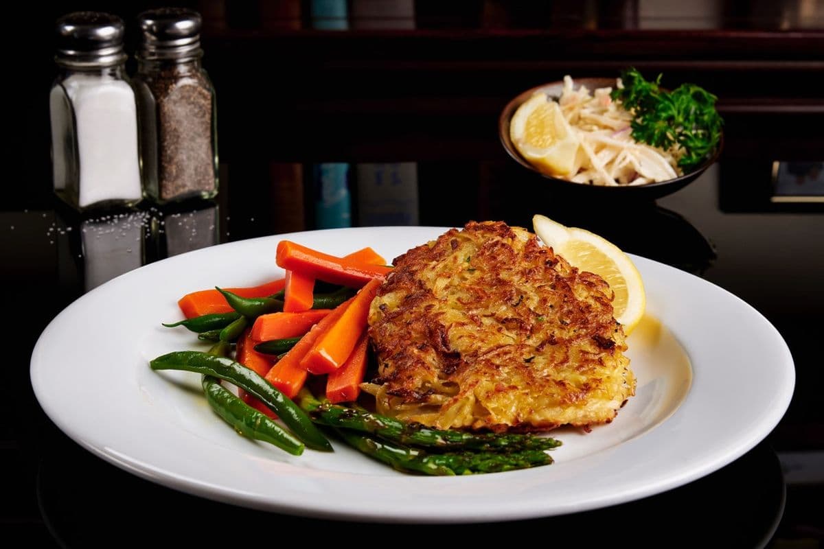 Potato-Crusted Halibut