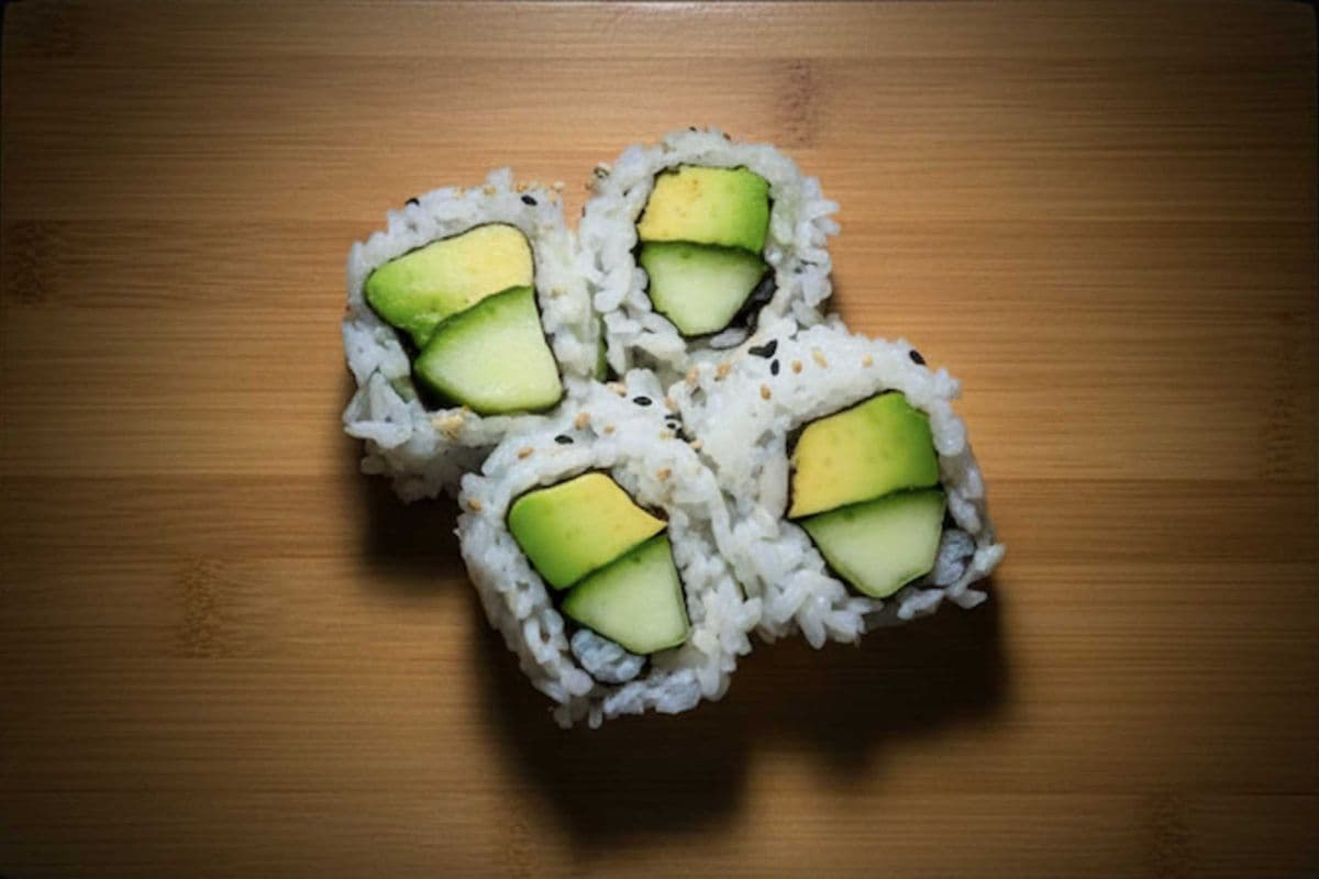 Avocado and Cucumber Roll (GF)