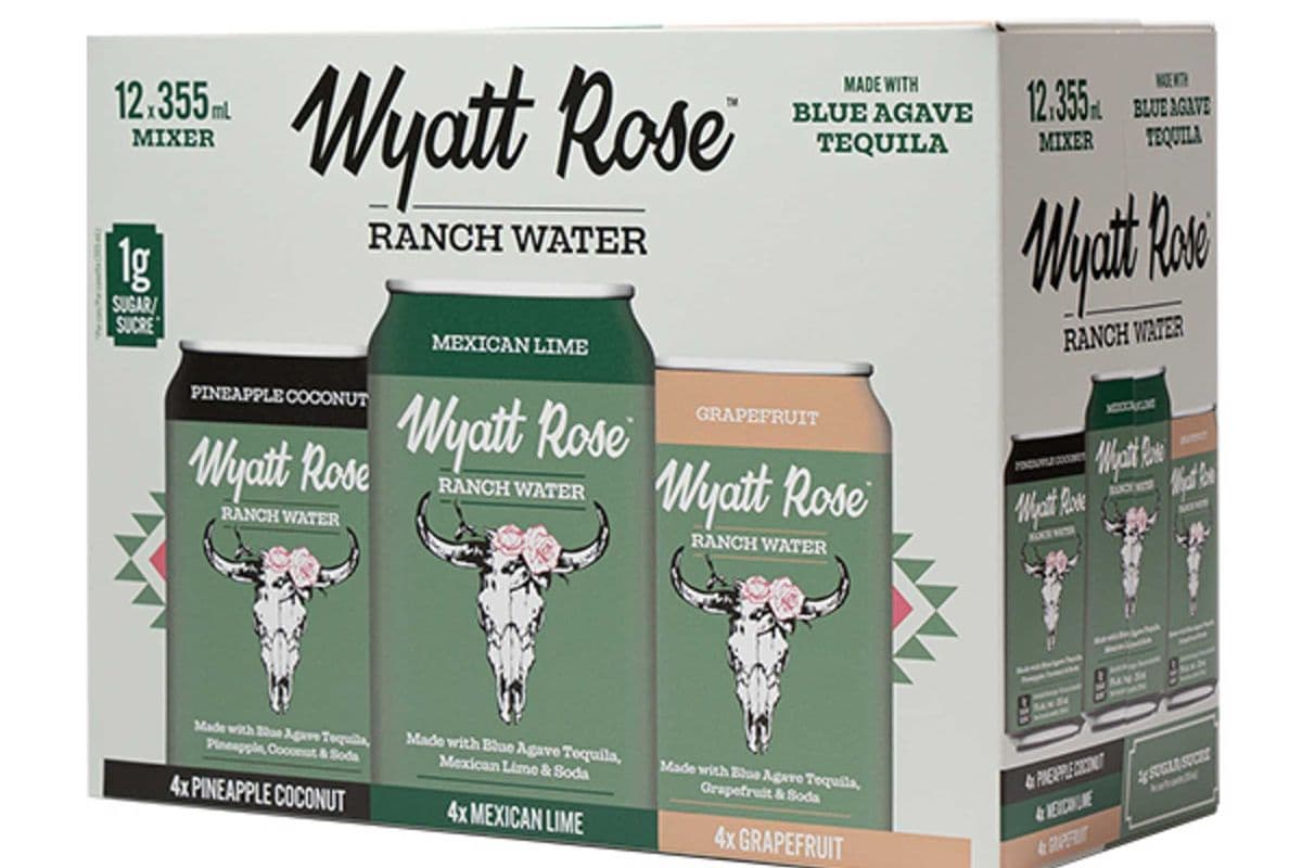 WYATT ROSE RANCH WATER MIXED PACK (1 x 12x355.00 ml)