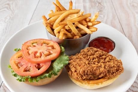 Crunchy Chicken Burger