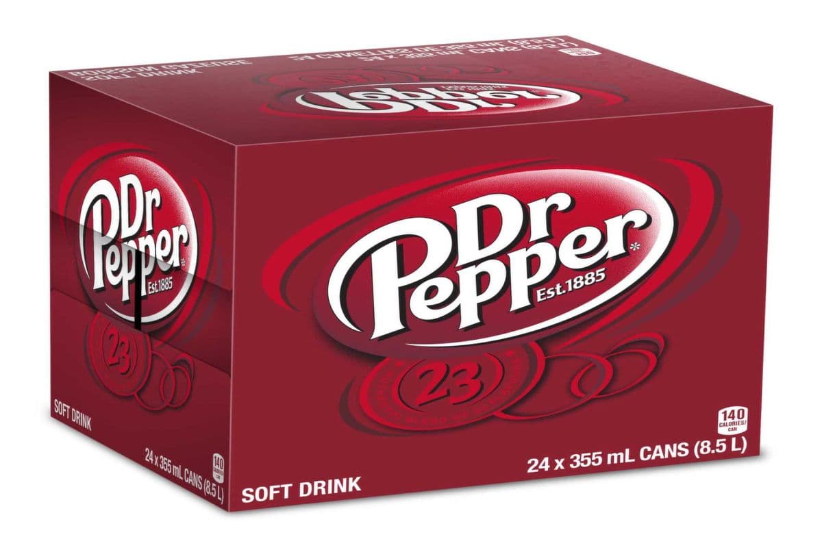 Dr Pepper 12 x 355ml cans (12x355 ml)