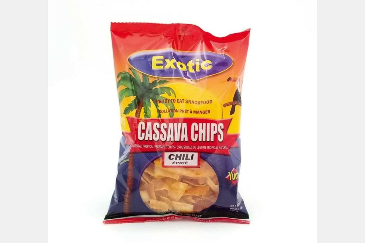 Exotic Cassava Chips Spicy (150 G)