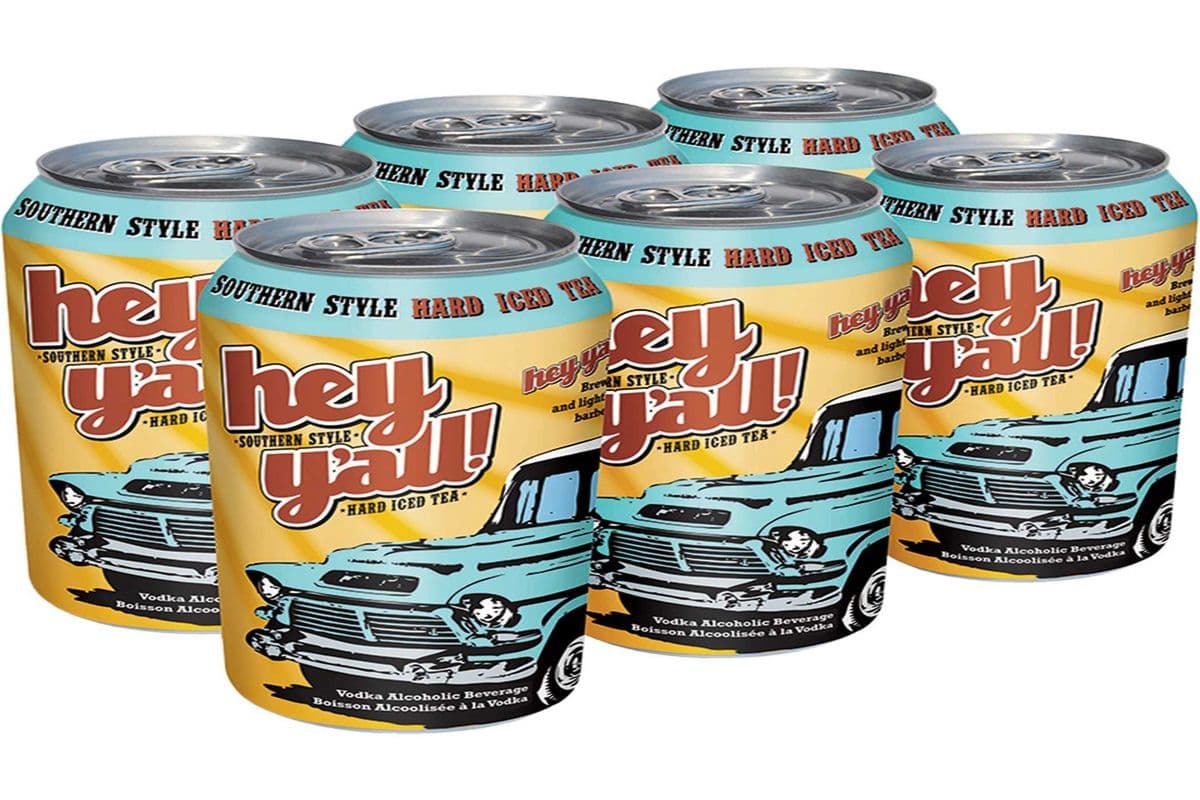 522318. HEY Y'ALL HARD ICED TEA & LEMONADE (1 x 6pc)