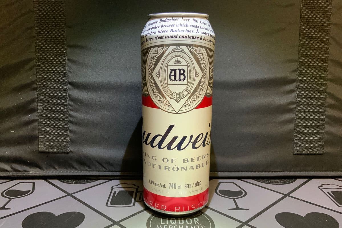 BUDWEISER KING CAN (1 x 740ml)