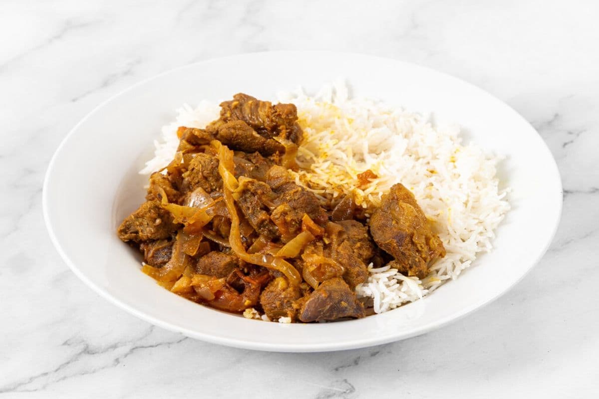 5. Lamb Curry Bowl
