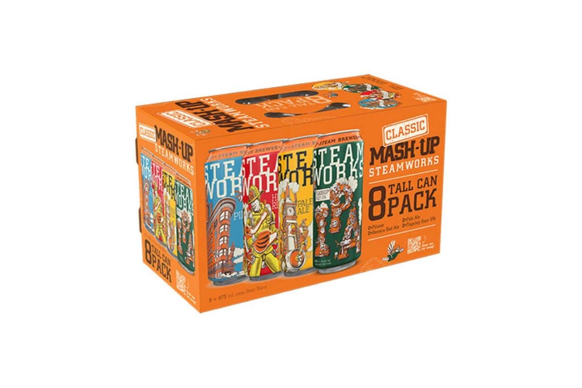 Steamworks Mashup Orange (8 x 473 ml Cans)