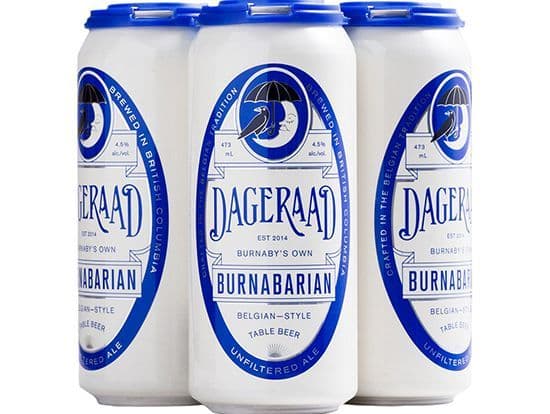 Dageraad Burnabarian 4Pack, 473mL craft (4.5% ABV)