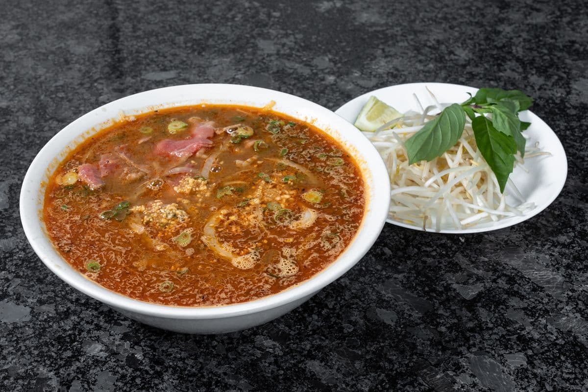 25. Peanut Beef Satay Pho - Pho Sate