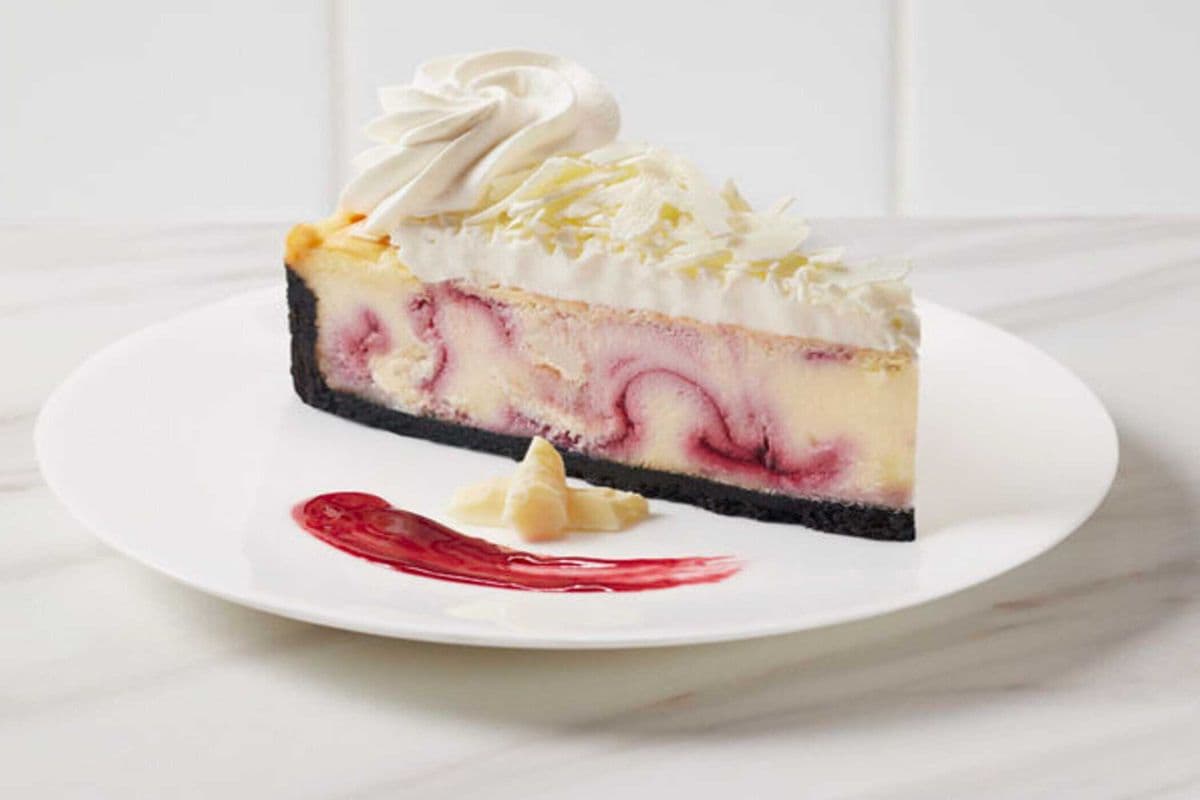 Cheesecake - White Chocolate Respberry