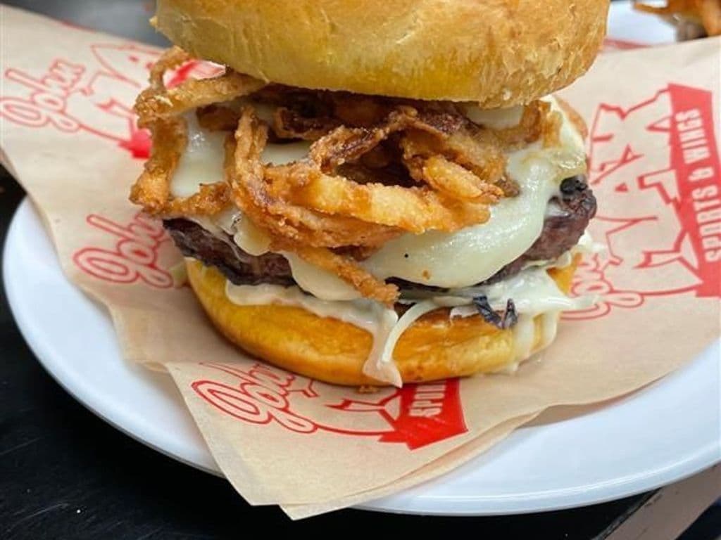 French Onion Burger