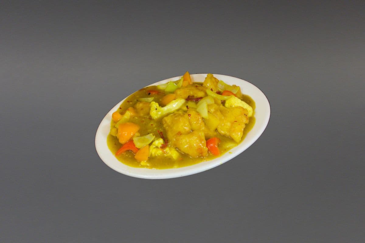 Fish with Curry Sauce