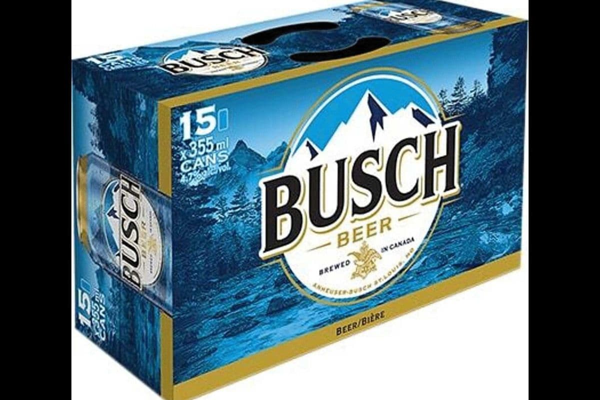 BUSCH LAGER (15 x 355ML CANS) (15 x 355ML)
