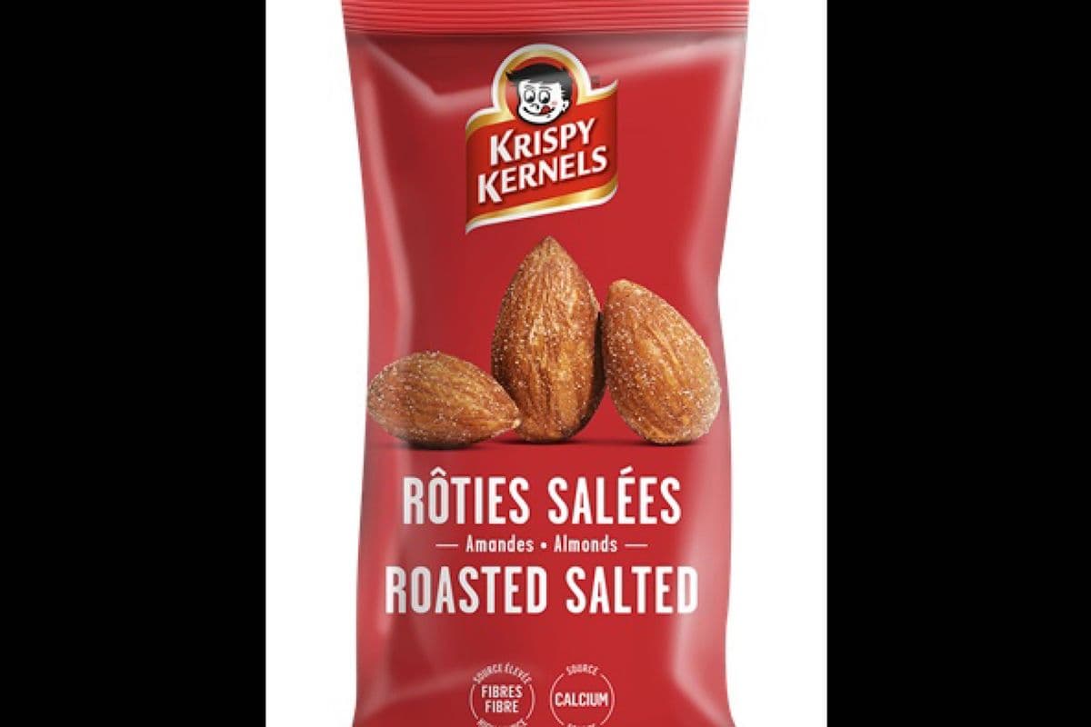 Krispy Kernels - Amandes Rôties Salées / Roasted Salted Almonds (60 g)