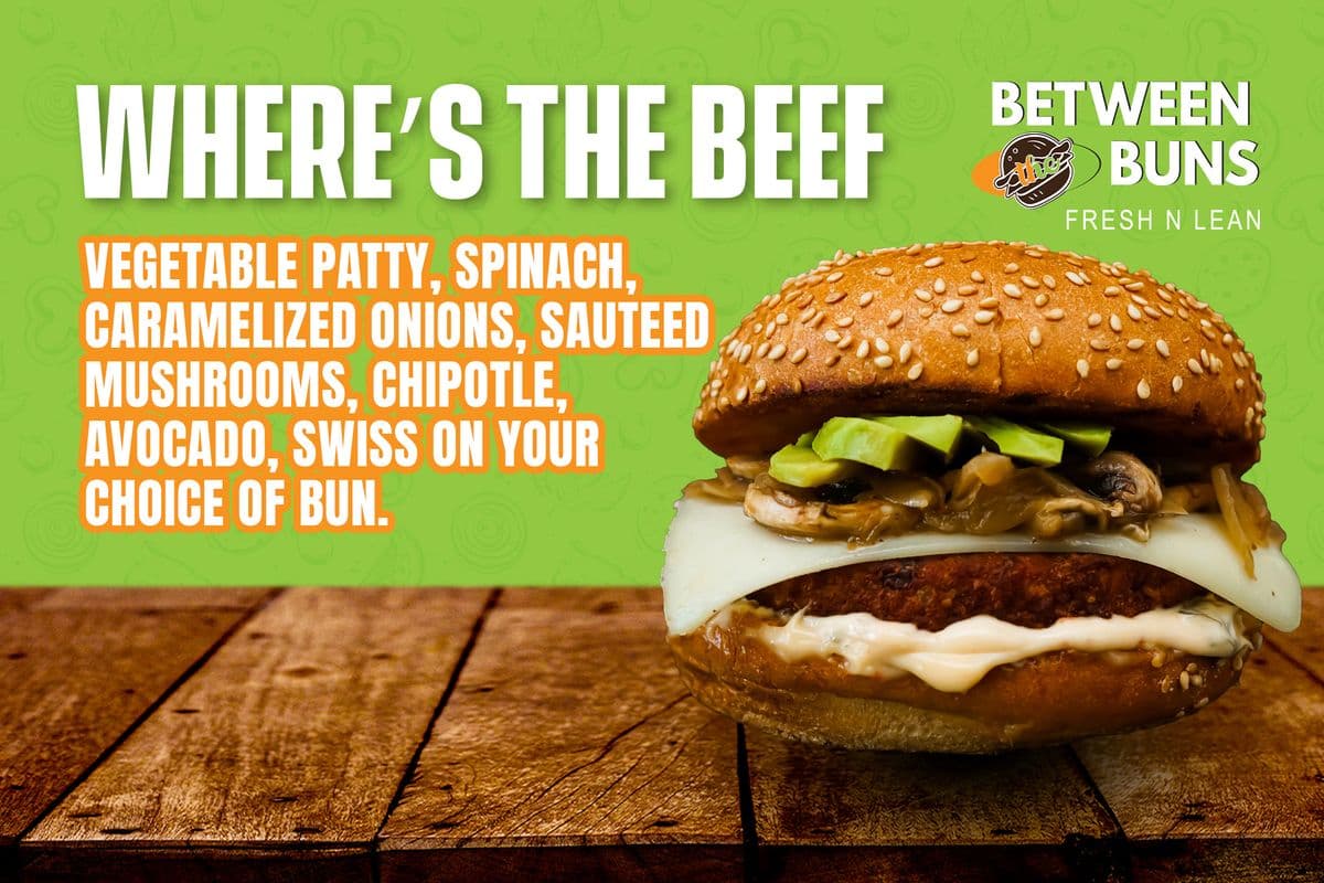 Where's the Beef(Veg Burger)